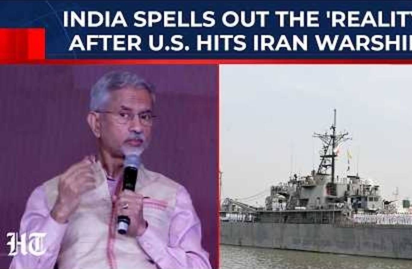 India Stands by Humanity Amid US-Iran Conflict, Allows Iranian Warship to Dock