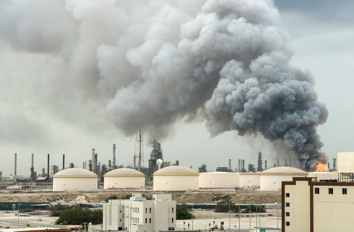 Bahrain's Bapco Hit by Force Majeure After Iran Attack