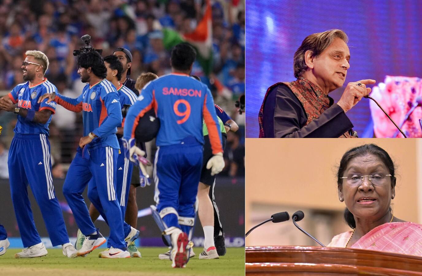 India Scripts History: Leaders Congratulate Team India on T20 World Cup Win