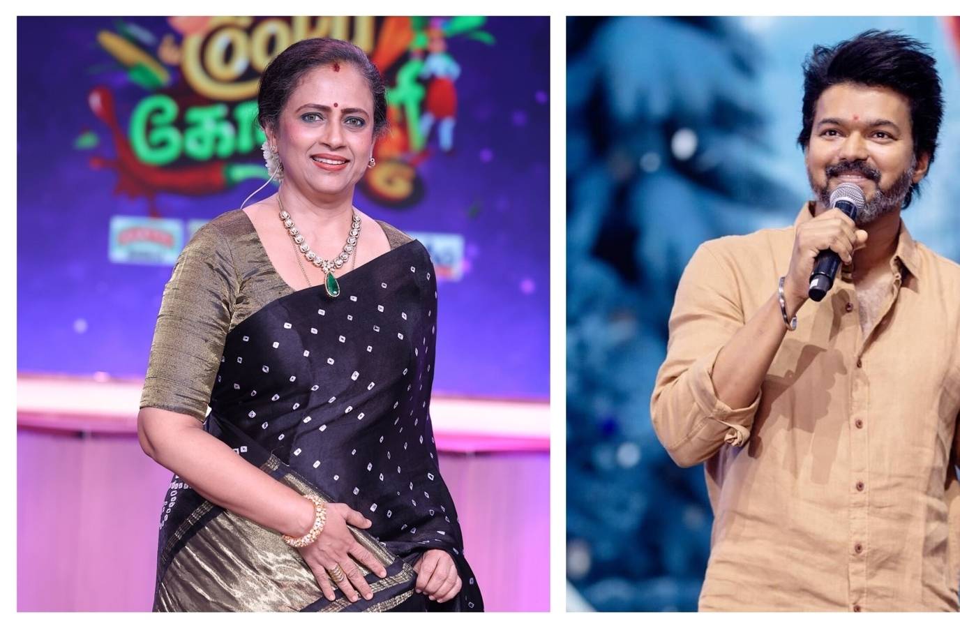 Lakshmy Ramakrishnan Denies Taking Dig at Vijay's Personal Life