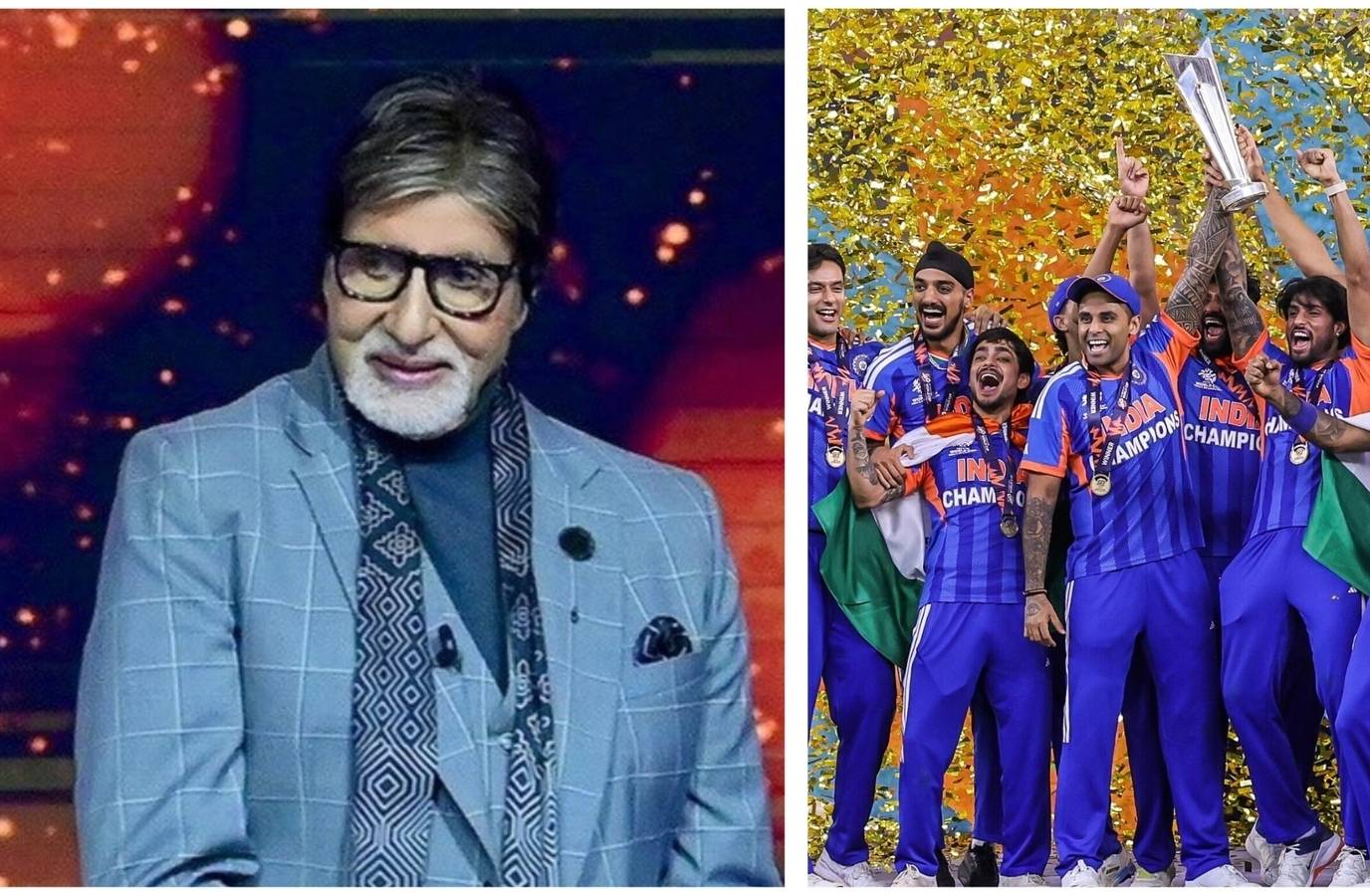 Amitabh Bachchan Credits India's T20 World Cup Win to His Absence