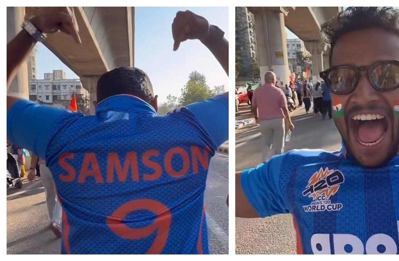 Basil Joseph's Unlikely Fan Moment: Sanju Samson Jersey Outside T20 World Cup Final