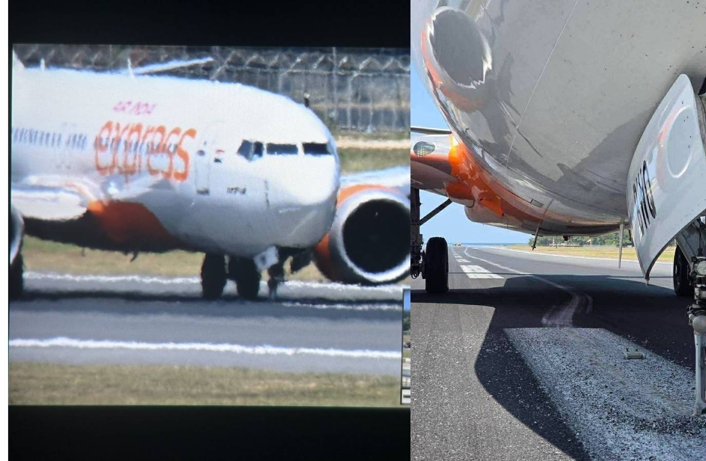 Air India Express Flight Stranded After Hard Landing in Phuket