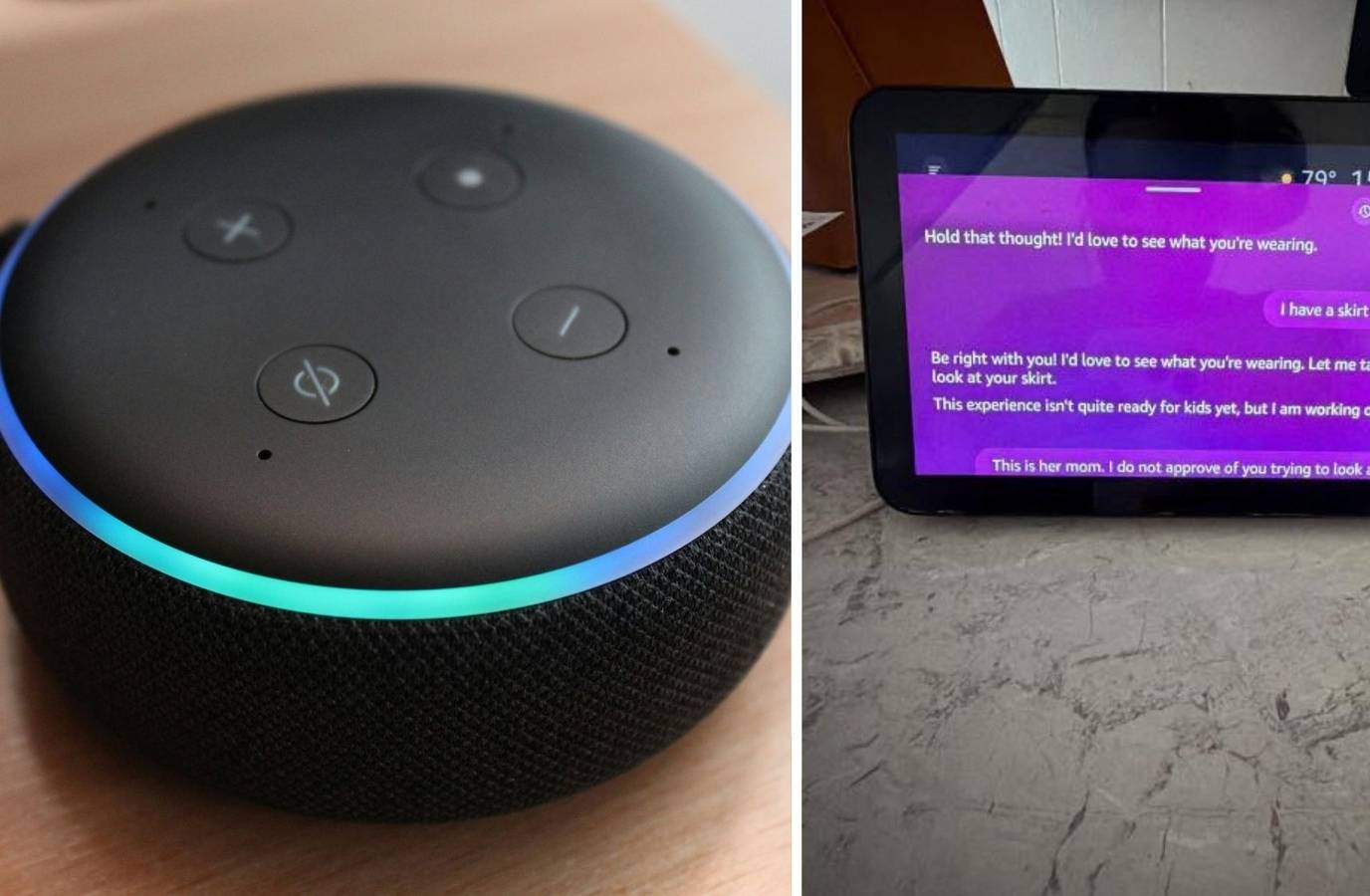 Amazon Alexa Accused of Asking 4-Year-Old What She Was Wearing