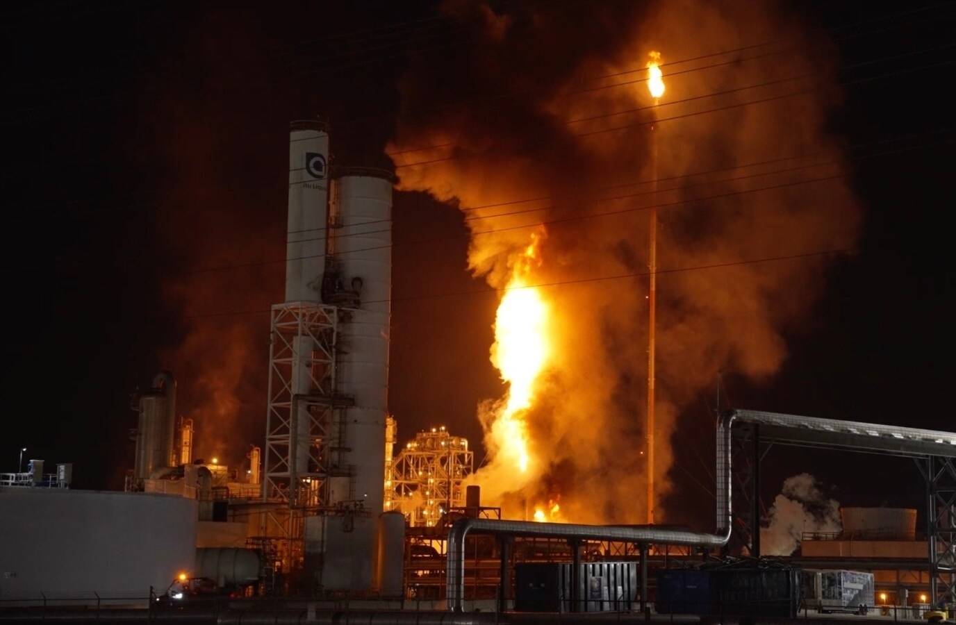 LyondellBasell Plant Fire in Pasadena: Flames Engulf Facility, Investigation Underway