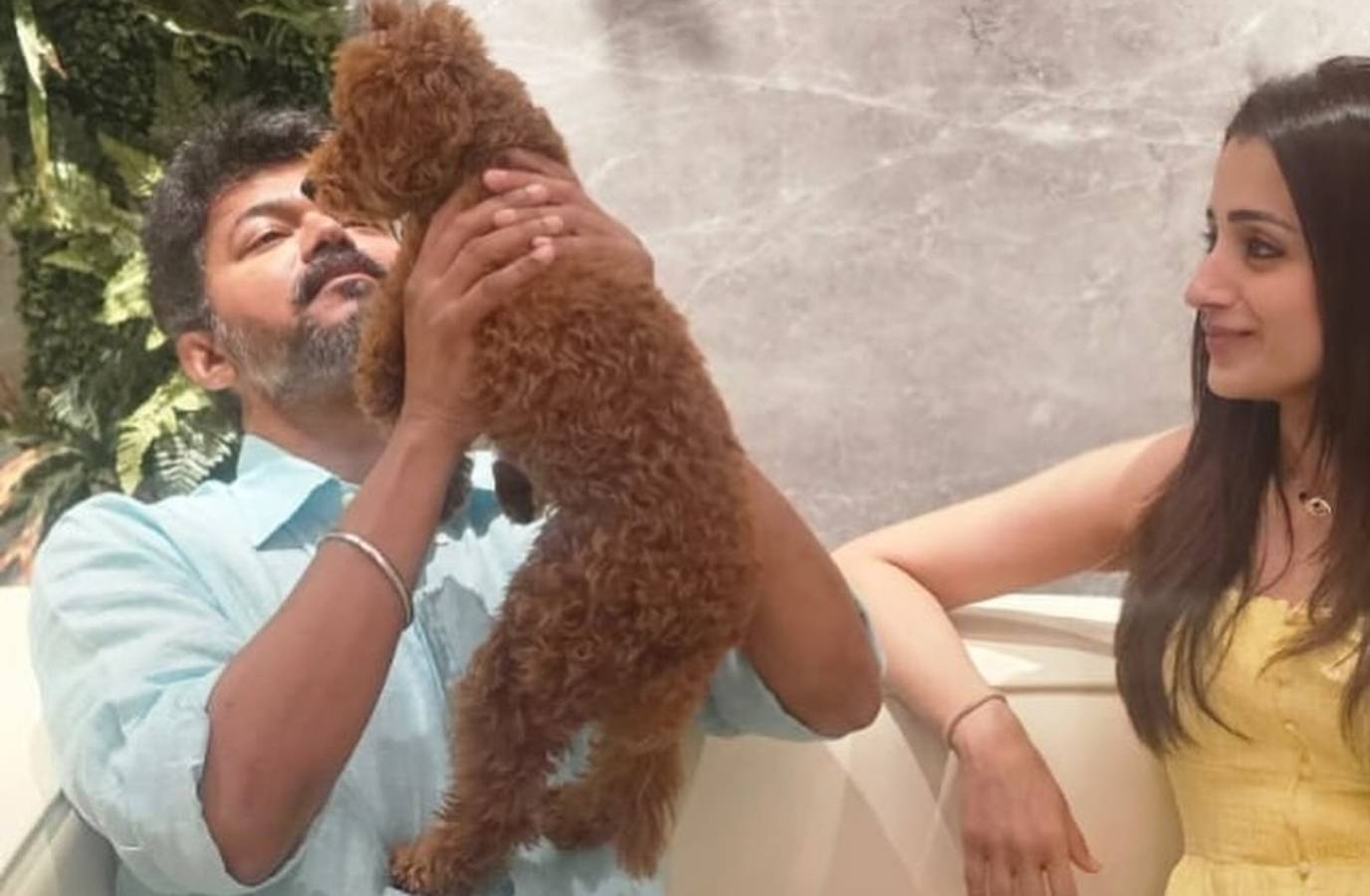 Trisha Keeps Mum on Vijay at Airport Amid Wedding Reception Controversy