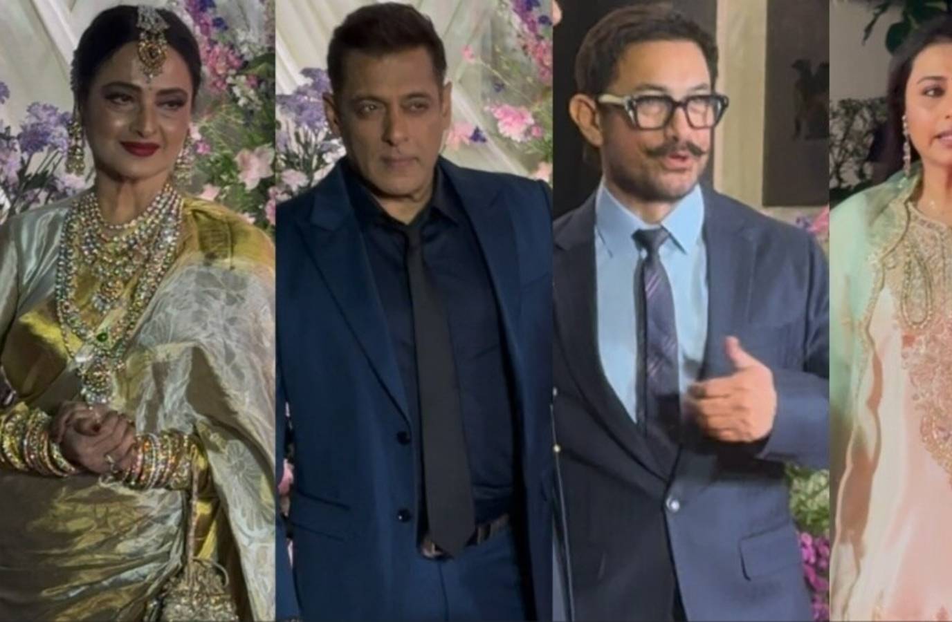Bollywood Celebrities Attend Sooraj Barjatya's Daughter's Star-Studded Wedding Reception