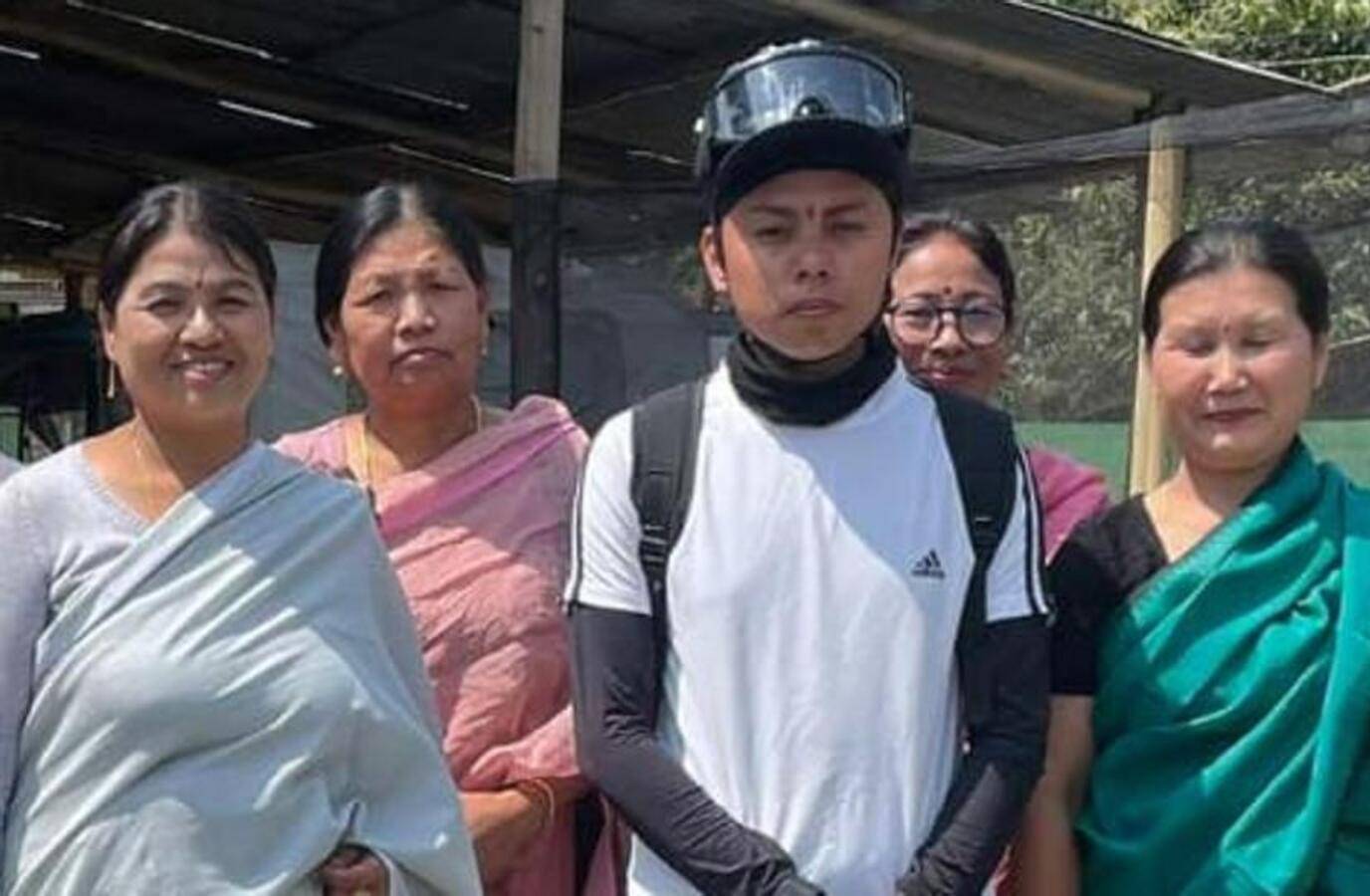 Meitei Activist Stopped at Buffer Zone Amid Manipur Ethnic Tensions