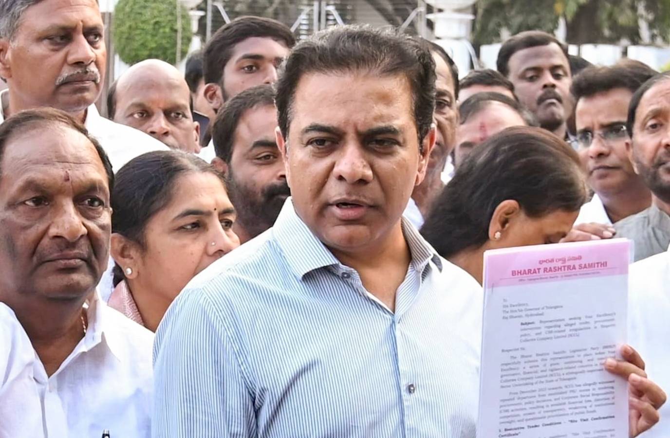Telangana Minister KTR Accepts Drug Test Challenge, Slams Congress Chief