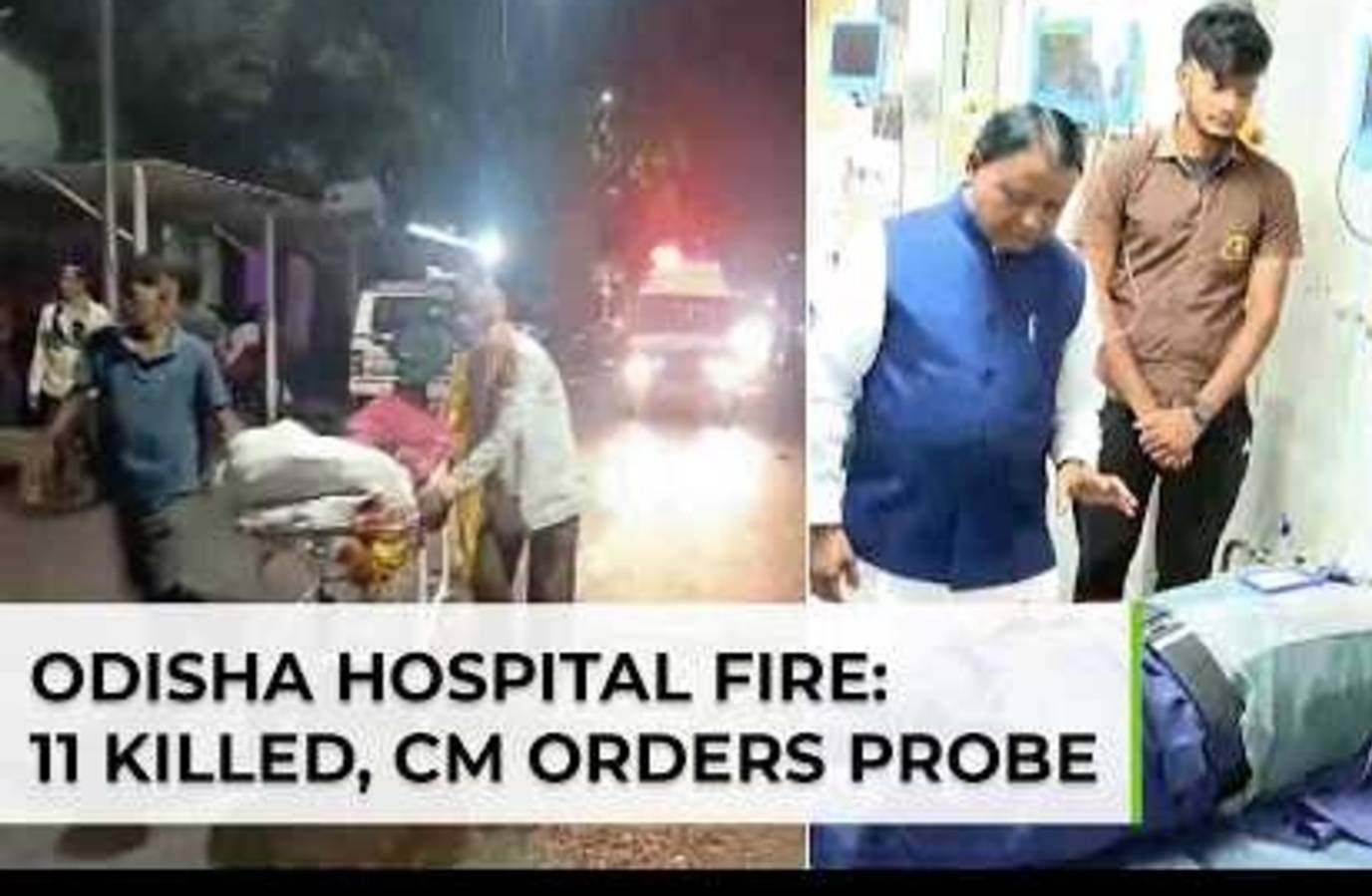 11 Lives Lost in SCB Hospital Blaze, Odisha Mourns