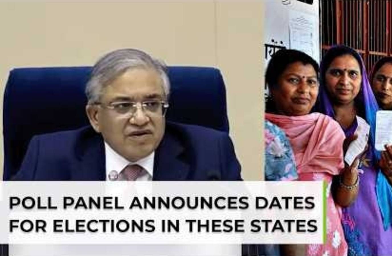 India's Election Schedule Unveiled: Poll Dates for 5 Key States
