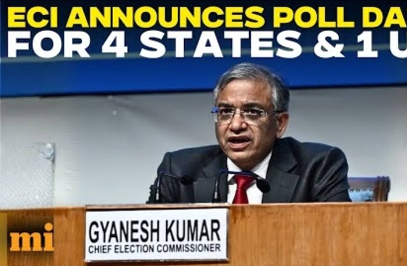 Election Commission Unveils Poll Schedules for 5 States, UT