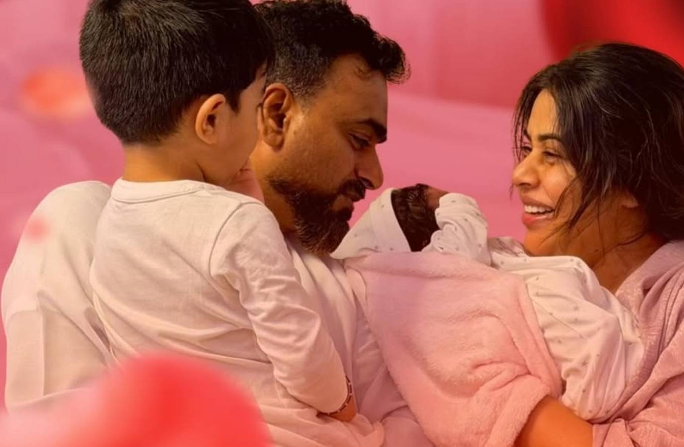 Poorna Welcomes Baby Girl Dua Jameela - First Glimpse Inside