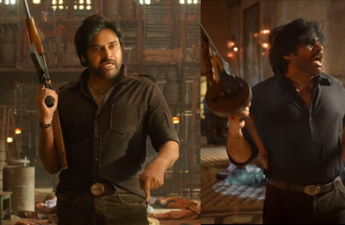 Pawan Kalyan's Ustaad Bhagat Singh Trailer Sparks OG Costume Debate