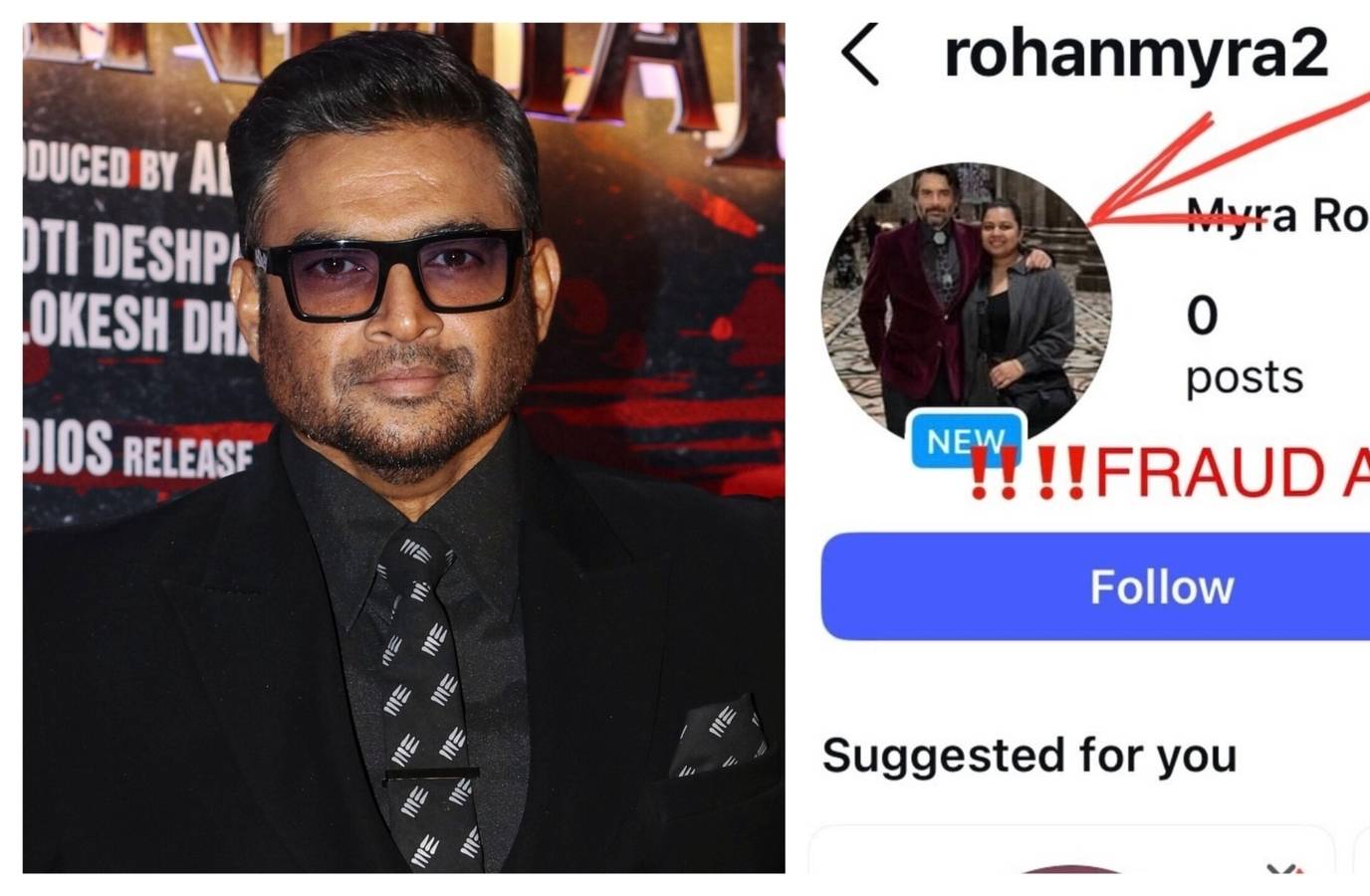 R Madhavan Issues Fraud Alert, Warns Fans About Fake Social Media Account