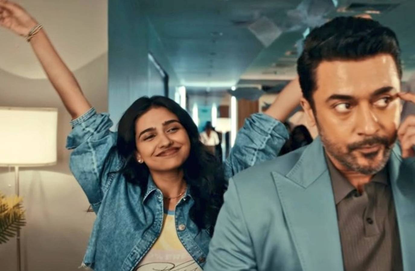 Suriya and Mamitha Baiju's Unlikely Romance Leaves Fans in Awe