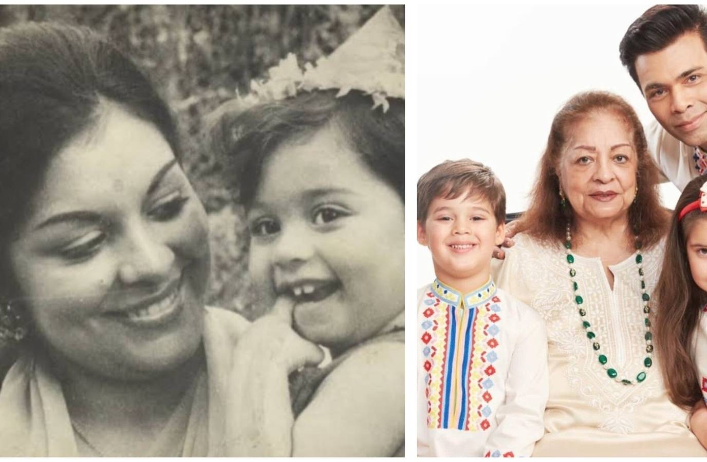 Karan Johar's Heartfelt Birthday Wish for Mom Hiroo Johar Amidst Health Worries