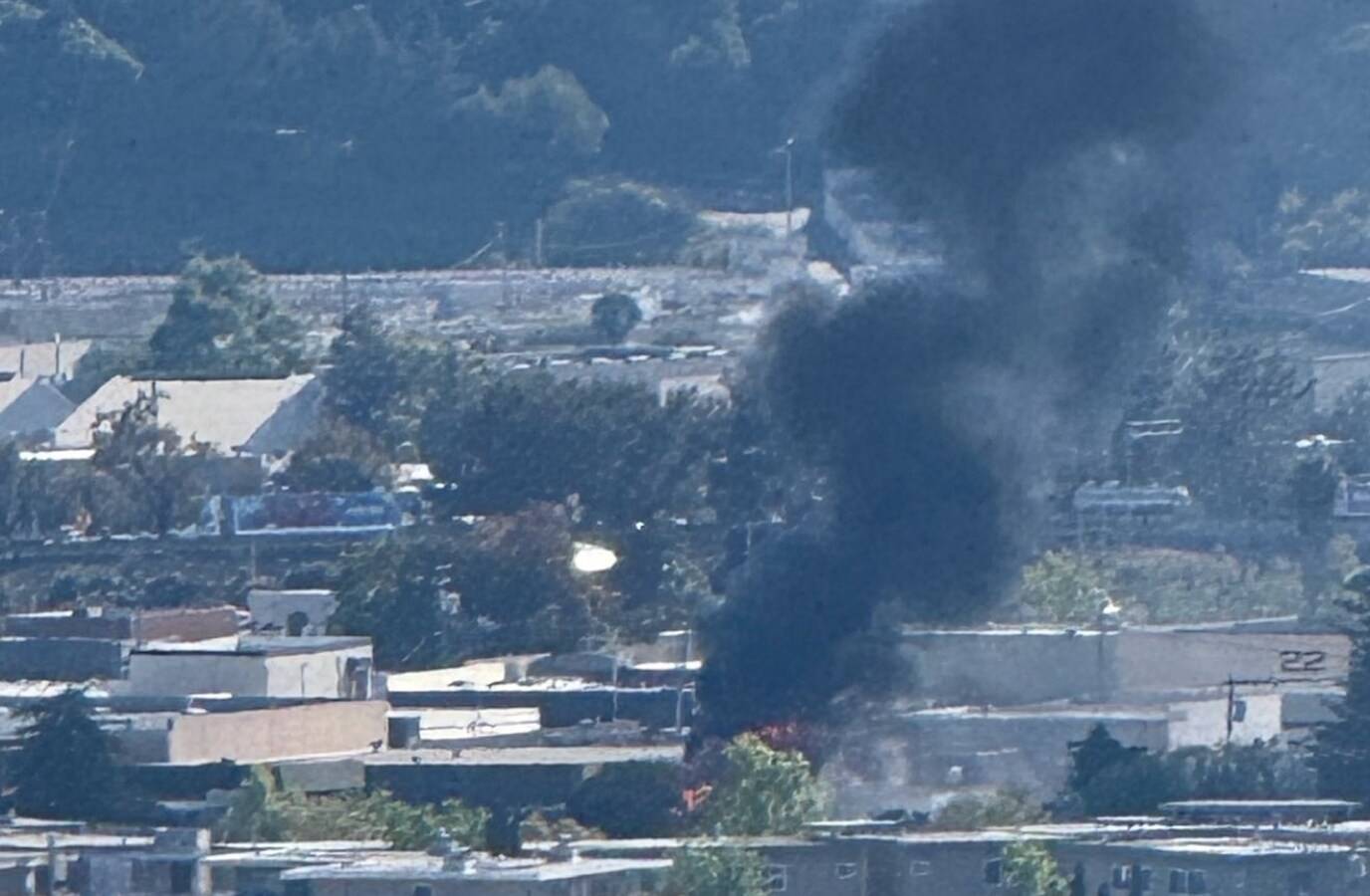 California Blaze: Larkspur St Fire Under Control, Cause Still Unknown