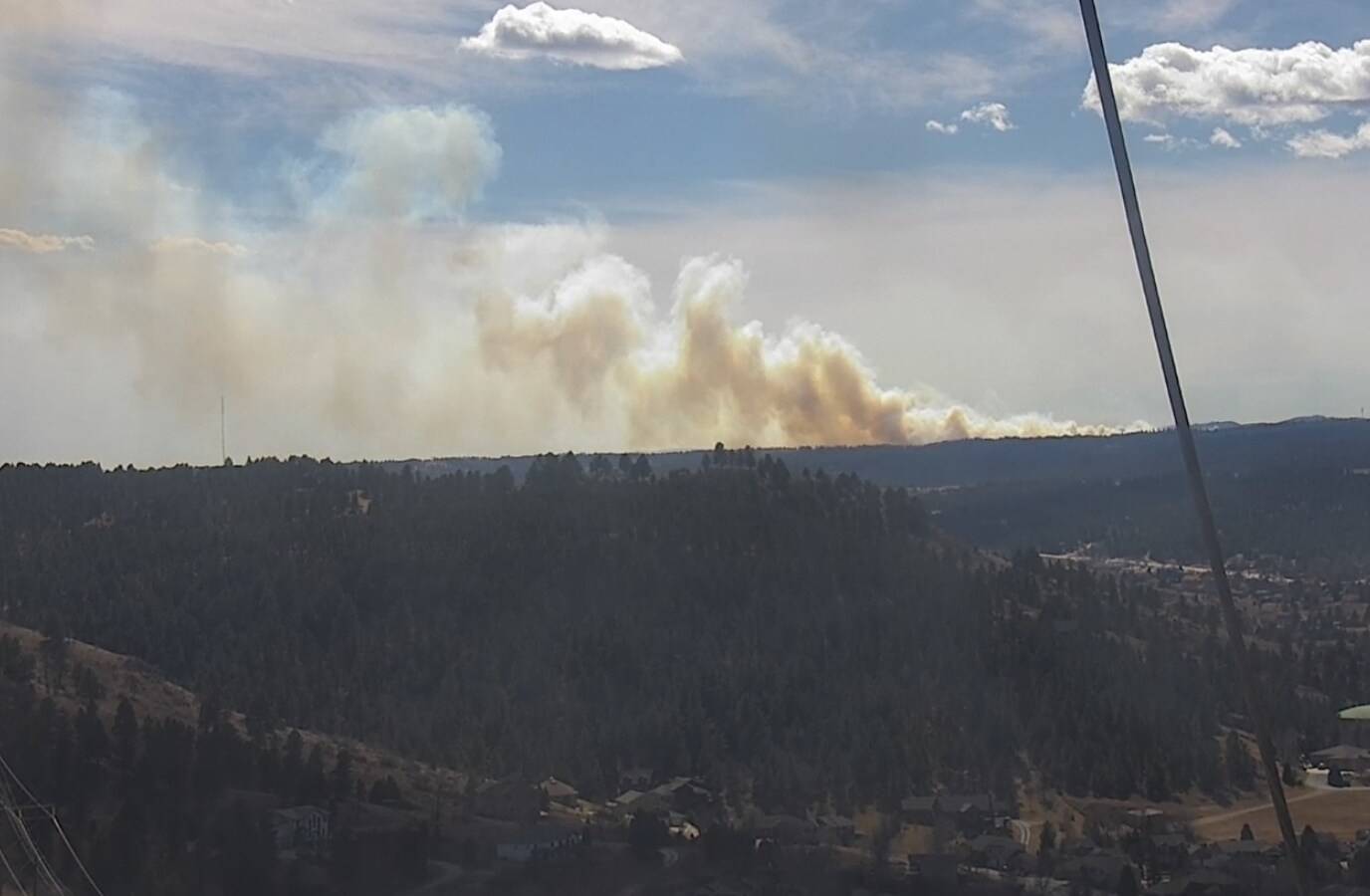 South Dakota Wildfire: Residents Flee as Coyote Flats Fire Spreads