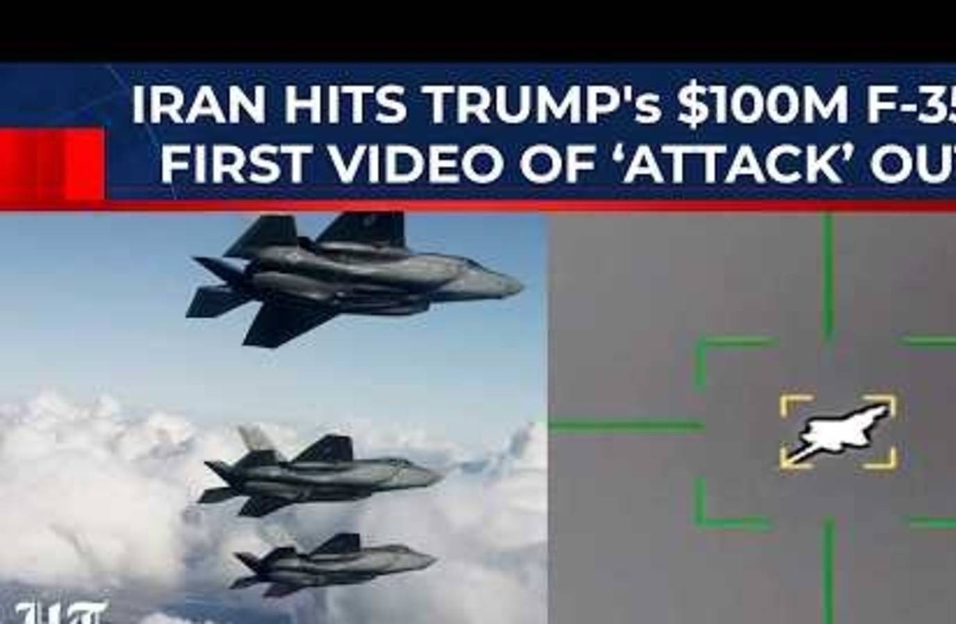 US F-35 Fighter Jet Lands Safely After Suspected Iranian Fire