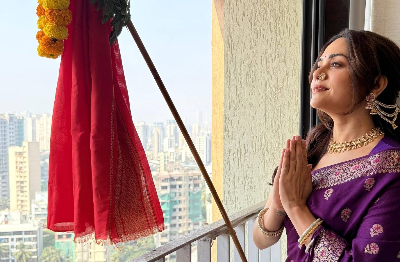 Amruta Khanvilkar's Heartfelt Gudi Padwa Traditions