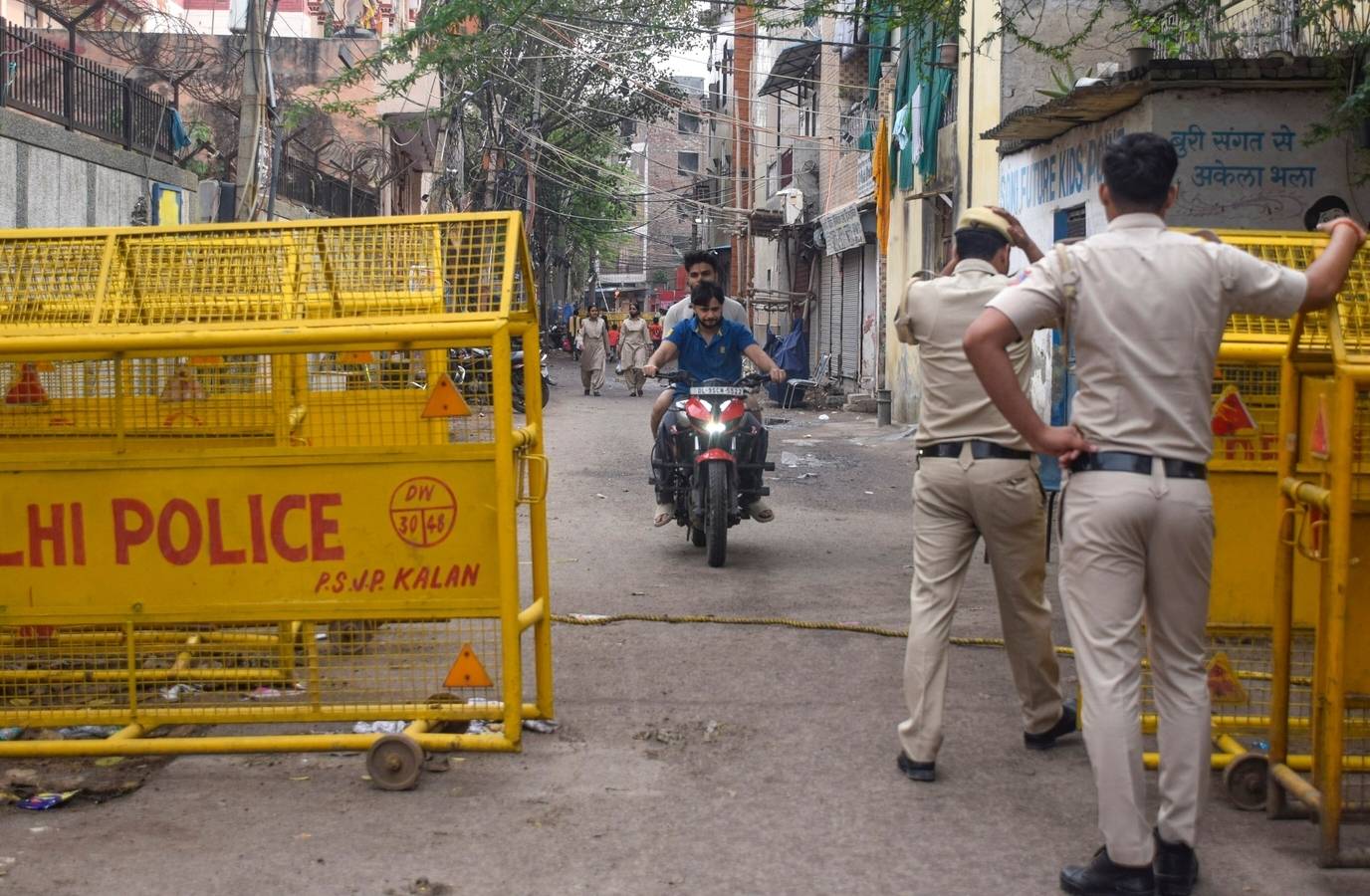 Uttam Nagar Security Boosted Ahead of Eid Amid Tensions