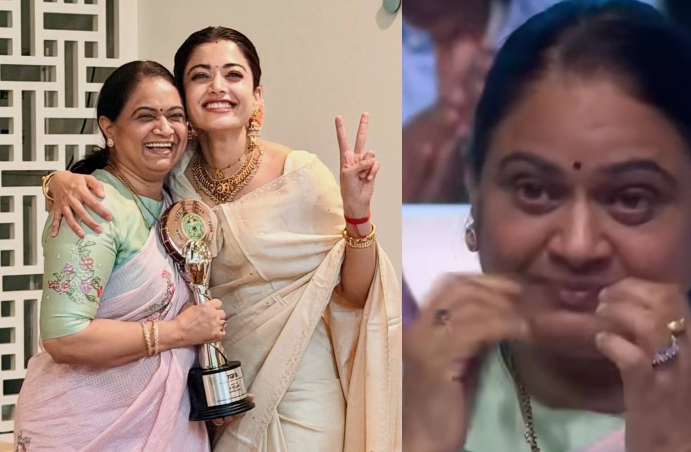 Rashmika Mandanna Wins Best Actress Award, Touches Hearts with Emotional Speech