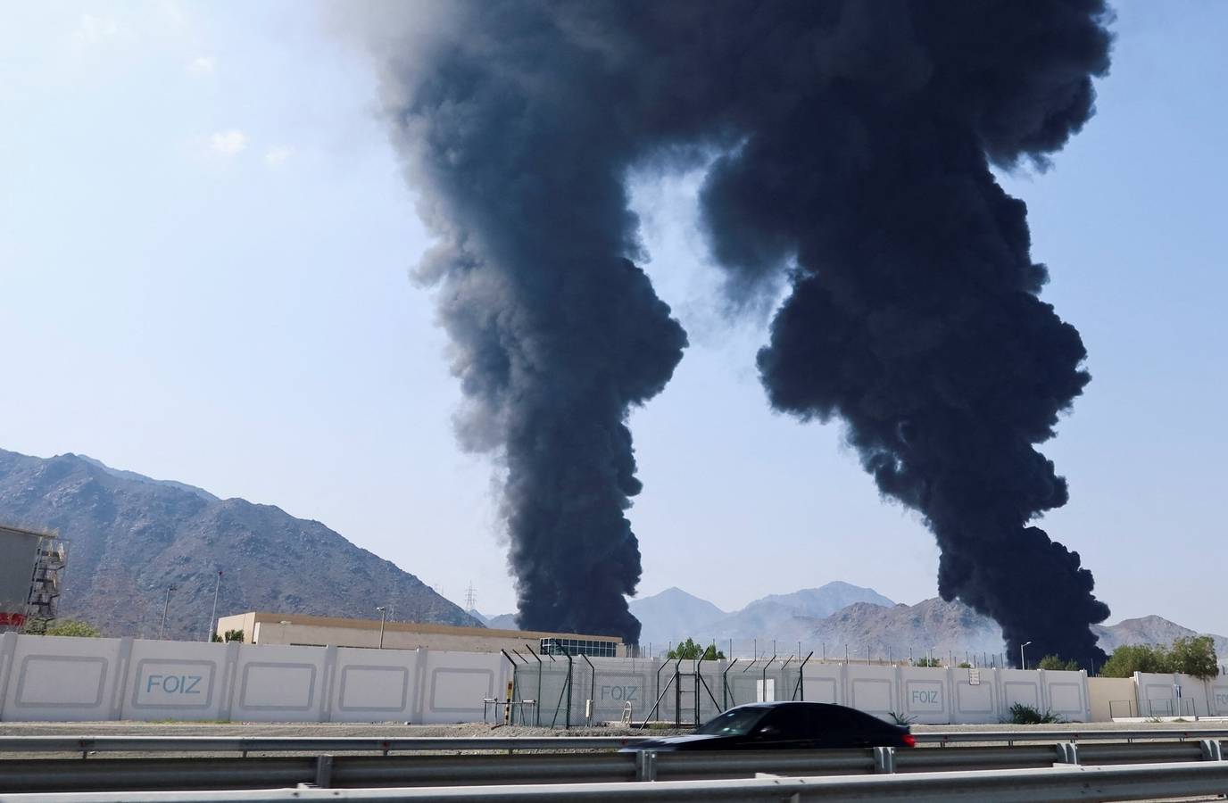 UAE Responds to Iran Missile Threats, Projectile Hits Vessel Near Sharjah