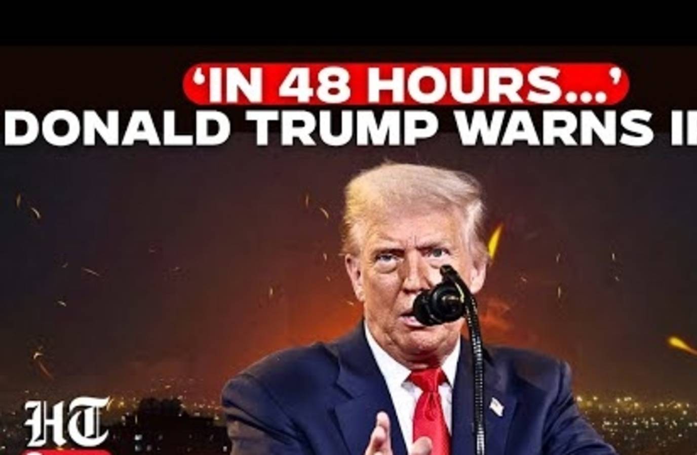 Trump Threatens Iran with Power Plant Strikes Over Strait of Hormuz