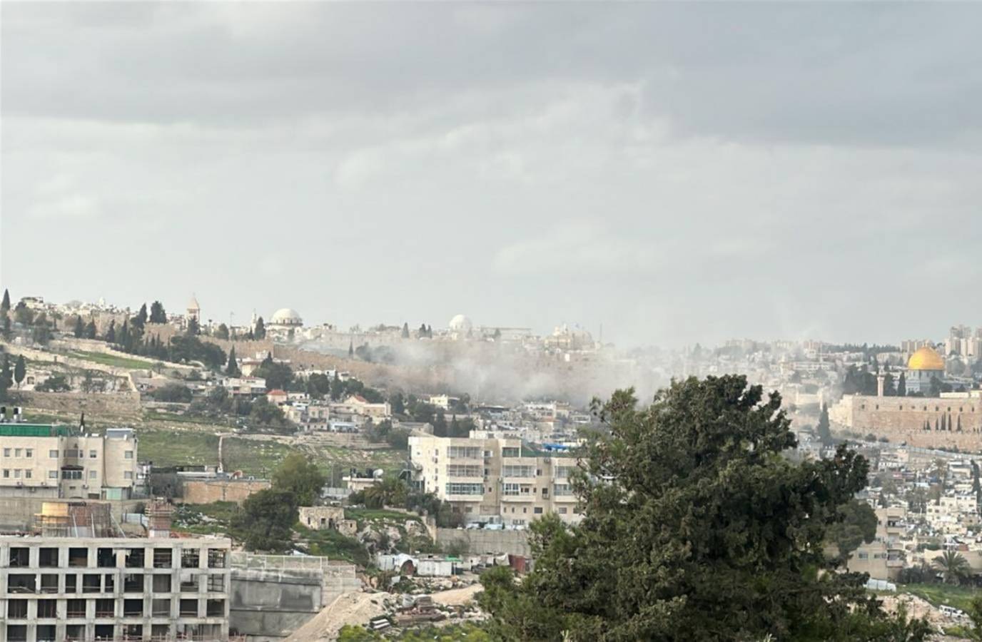 Iranian Missile Lands Near Al-Aqsa Mosque in Jerusalem, Israel Claims