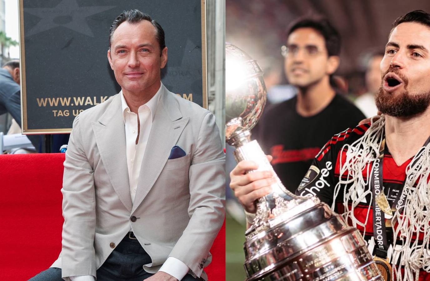 Jude Law's Hidden Family Ties to Footballer Jorginho Exposed Amid Chappell Roan Row