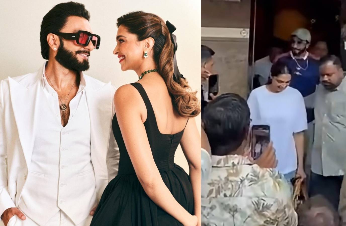 Ranveer Singh's Proud Wife Deepika Smiles as He Receives Loud Fan Cheers on Lunch Date
