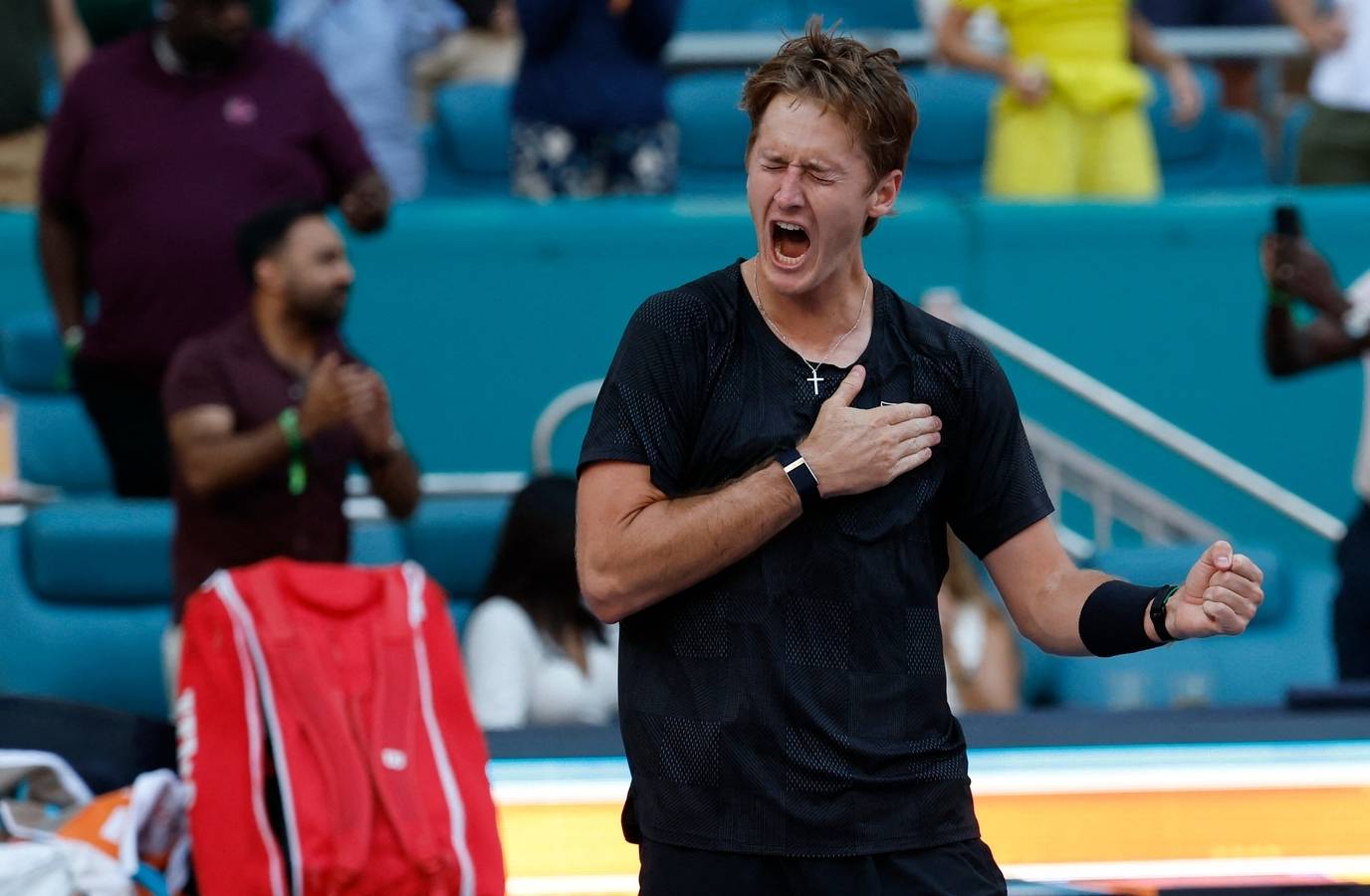Korda's Fiancee Over the Moon as He Stuns Alcaraz at Miami Open