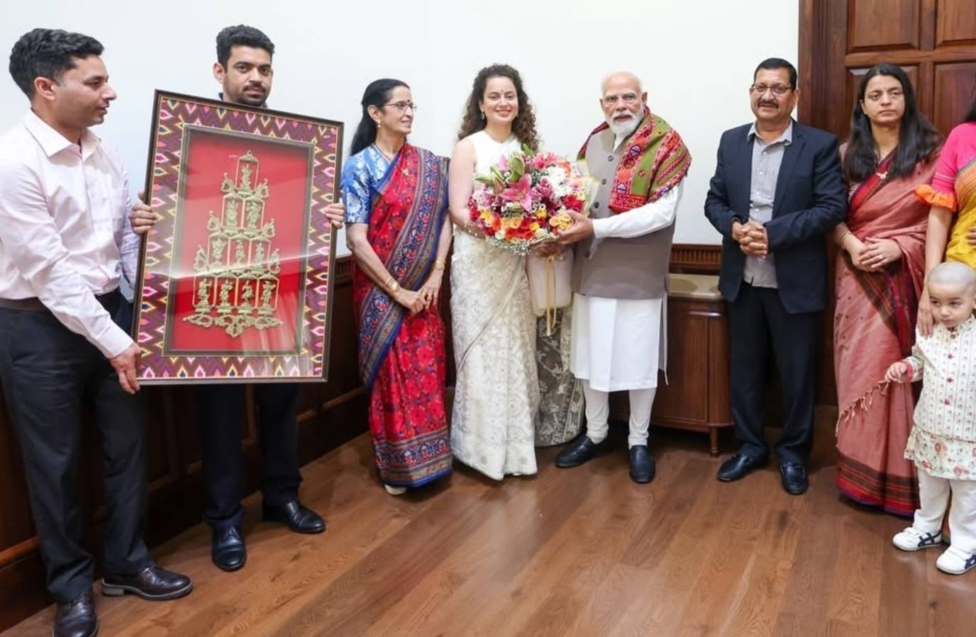 Kangana Ranaut Celebrates 40th Birthday with PM Modi, Family