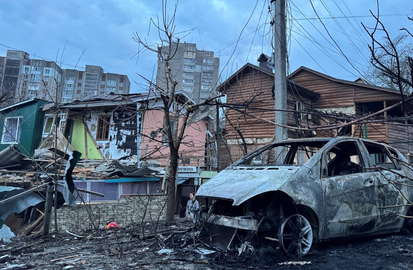 Russia's Rare Daytime Drone Assault on Ukraine Leaves 3 Dead, 30 Injured