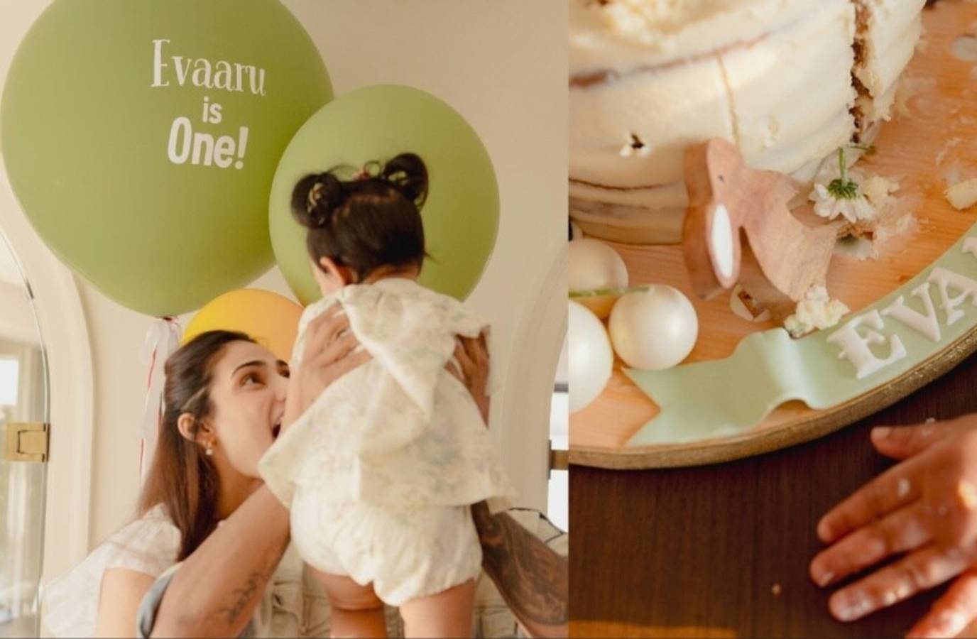 KL Rahul, Athiya Shetty Celebrate Daughter Evaarah's First Birthday with Animal-Themed Cakes
