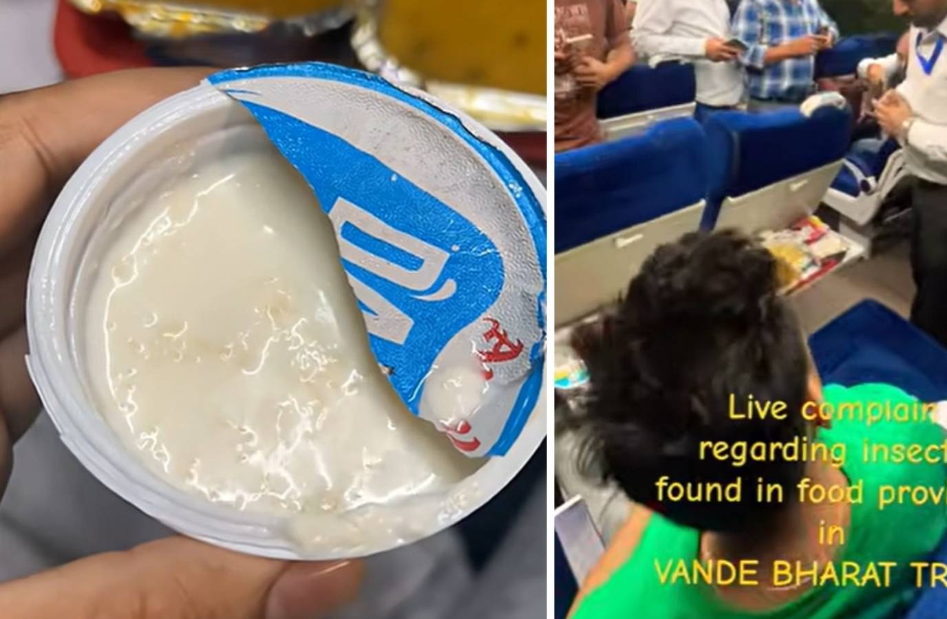 Vande Bharat Passenger Finds Live Worms in Meal, Railways Fines ₹60 Lakh