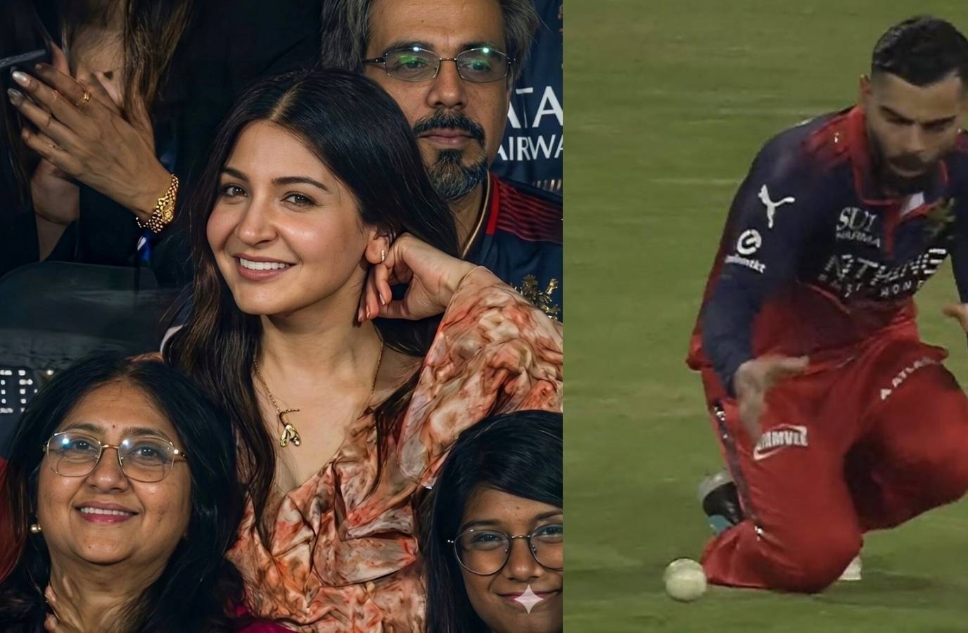 Anushka Sharma's Priceless Reaction to Virat Kohli's Missed Catch Steals the Show at IPL 2026