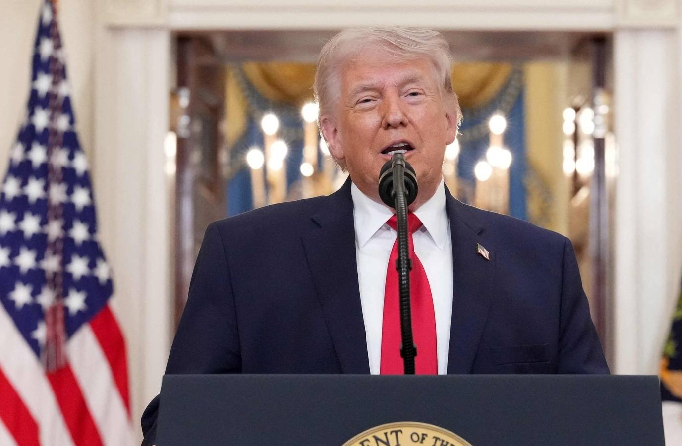 Trump's Iran Speech Falls Short on Details, No Mention of NATO