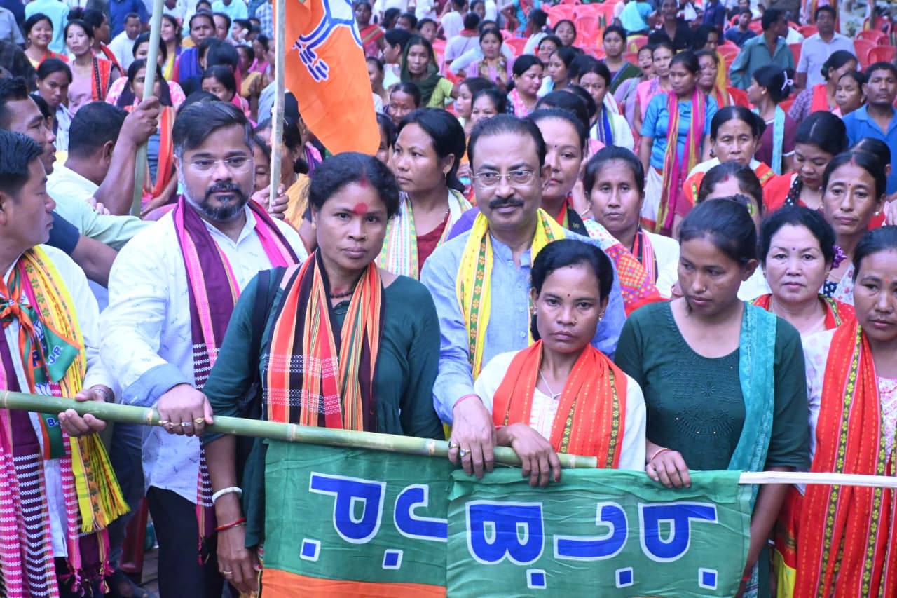 Tiprasarogni bebak hamkrai tei hamari soi khwlainai Bharatiya Janata Party - Minister Sushanta Chowdhury 