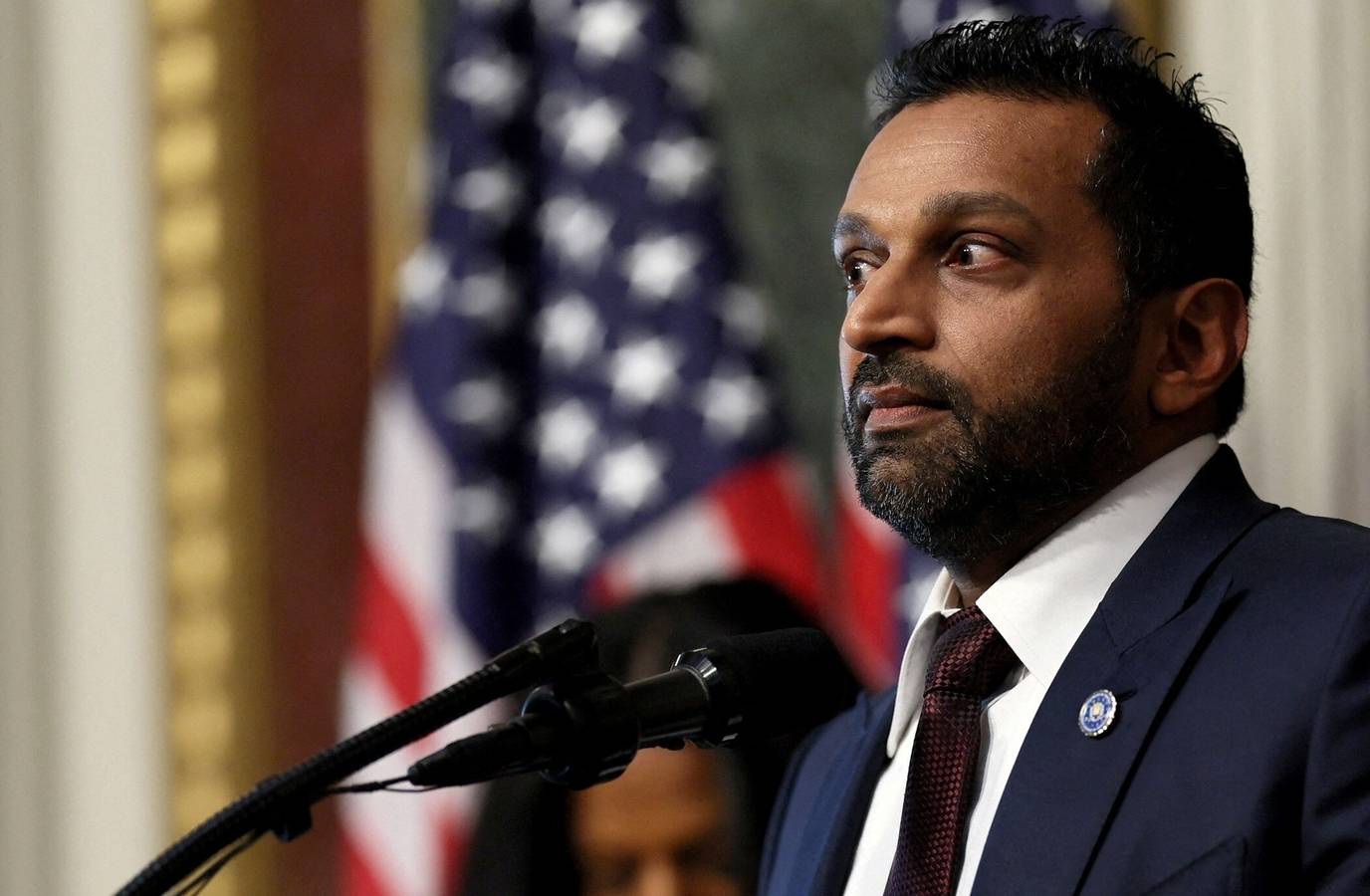 FBI Chief Kash Patel's Girlfriend Fires Back at Trump Rumors with Patriotic Post