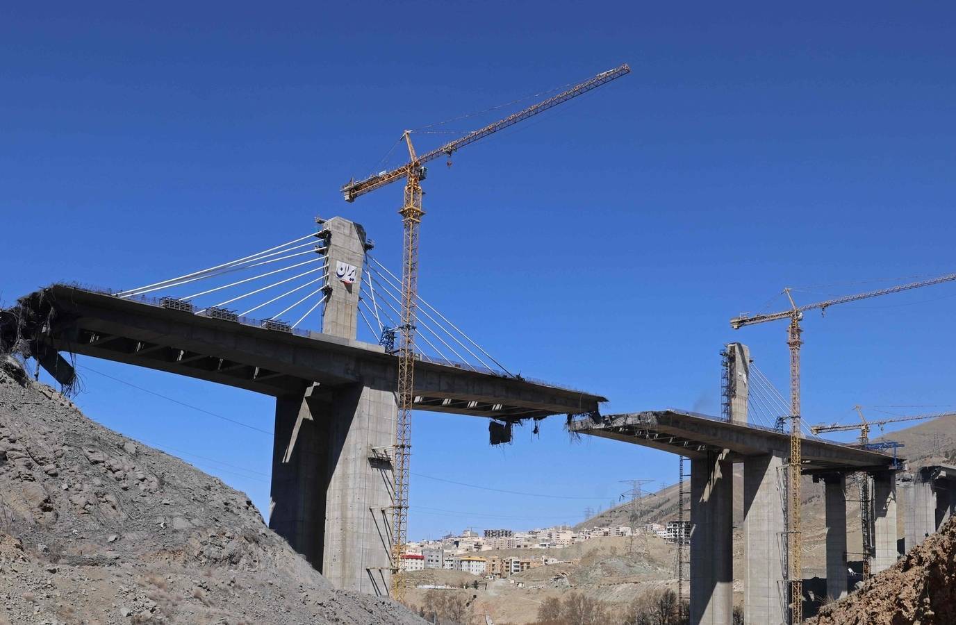 Iran Slams US-Israel Strike on Karaj Bridge, Cites London's Tower Bridge Example