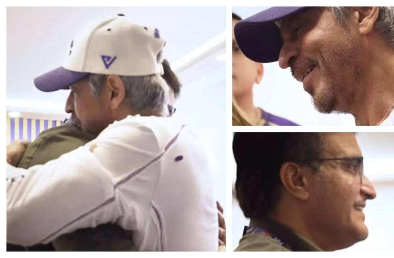 Shah Rukh Khan and Sourav Ganguly Share Heartwarming Hug at Eden Gardens