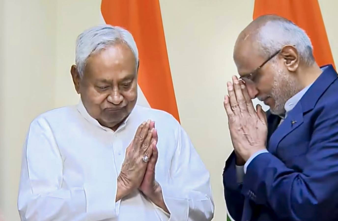 Nitish Kumar Takes Oath as Rajya Sabha MP, Bihar CM Succession Next