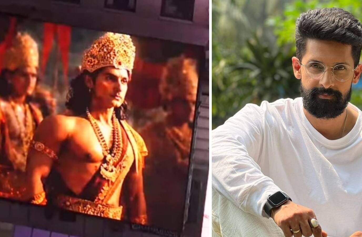 Bollywood Star Ravie Dubey Overwhelmed by Times Square Tribute to Upcoming Ramayana Role