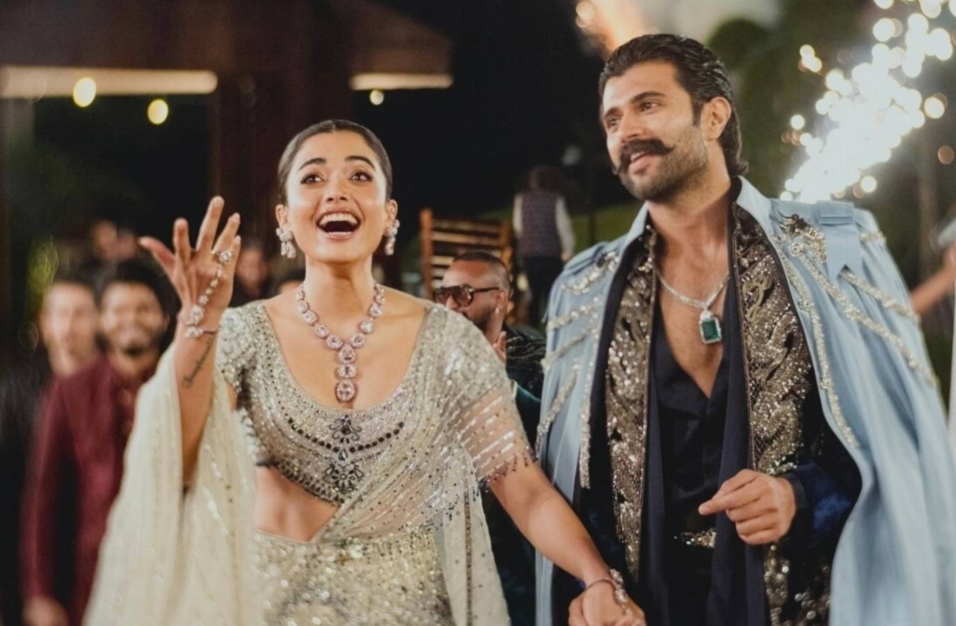 Rashmika Mandanna's Bollywood Dance Frenzy at Post-Wedding Bash