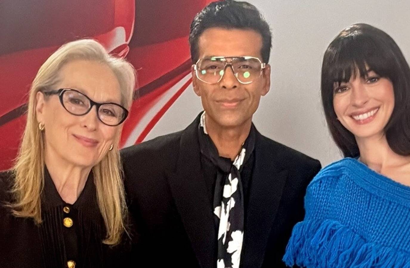 Meryl Streep Gives Karan Johar's Fashion a Thumbs Up