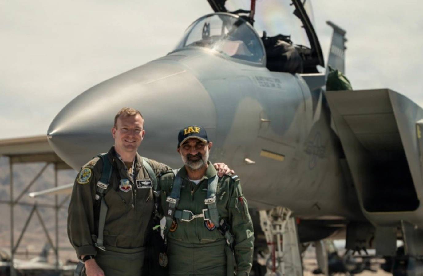 IAF Chief Takes F-15EX Eagle for a Spin During US Visit