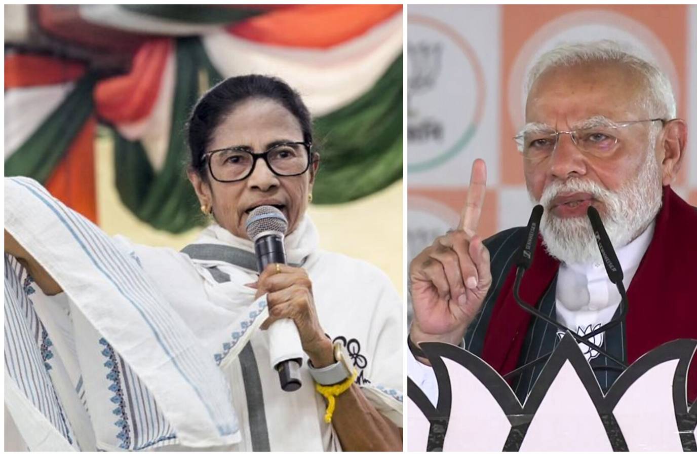 Mamata vs Modi: Bengal Elections Heat Up as Leaders Trade Barbs