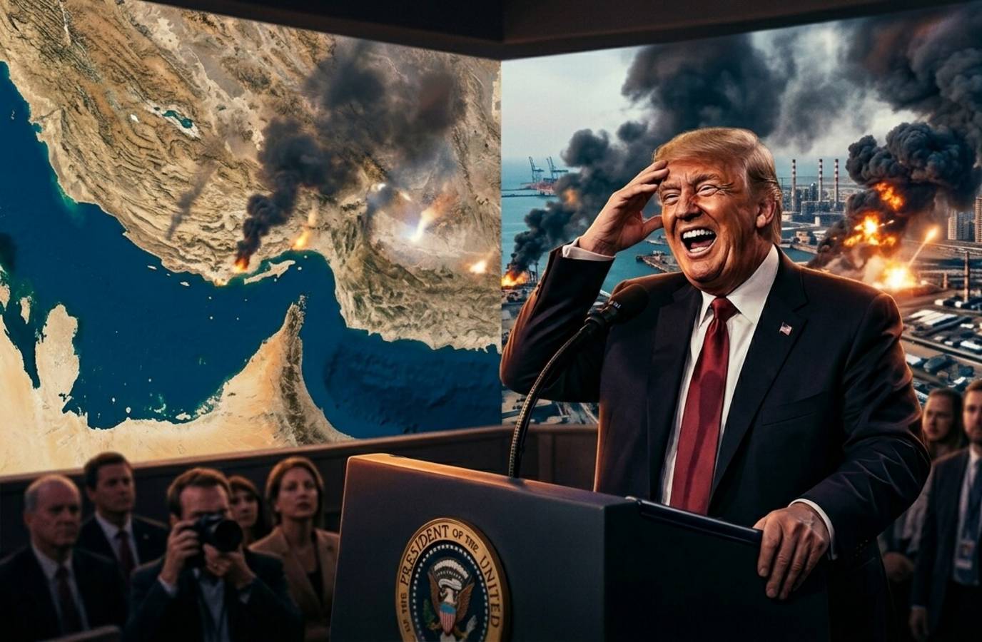 US Admiral Hails Trump's 'Brilliant' Iran Strategy as Tehran Fights Back